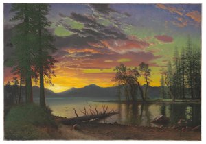 Crepuscolo, Lago Tahoe