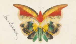 Farfalla gialla da Albert Bierstadt