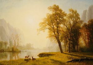 Valle di Yosemite da Albert Bierstadt