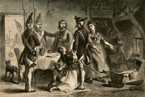 Coscrizione di Soldati Tedeschi per il Servizio in America da Albert Bobbett