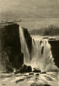 Lato meridionale delle cascate di Willamette da Albert Bobbett