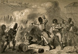 I britannici respinti a Fort Stephenson, 1878 da Albert Bobbett