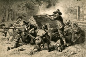 I virginiani si difendono dagli indiani, 1877