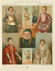 "Le Costume Historique" (The Complete Costume History) di Auguste Racinet, Volume IV