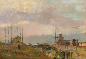 Il ponte rustico vicino a Rouen