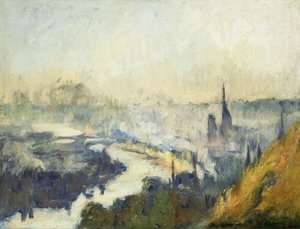 Montagna di Santa Caterina, Rouen da Albert Charles Lebourg