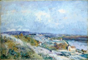 I campi di Herblay in primavera da Albert Charles Lebourg