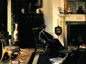 Signora in un interno da Albert Chevallier Tayler
