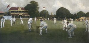 I Campioni del Kent Eleven, 1906 da Albert Chevallier Tayler