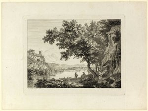 Lago di Nemi da Albert Christoph Dies
