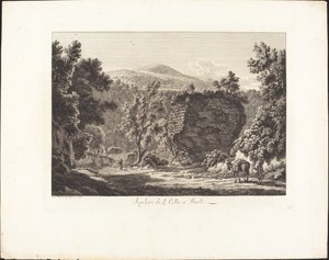 Sepolcro di L. Cellio a Tivoli da Albert Christoph Dies