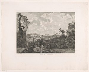 Terme di Caracalla da Albert Christoph Dies