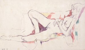 Nudo reclinato