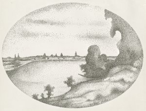 Paesaggio fluviale da Albert Dubois Pillet