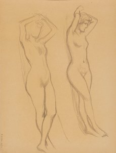 Nudo da Albert Edelfelt
