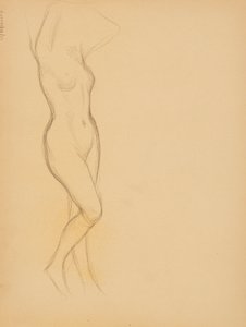 Nudo da Albert Edelfelt