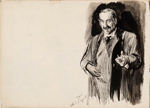 Asher Wertheimer dopo John S. Sargent da Albert Edelfelt