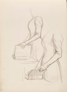 Camille Vallery-Radot, schizzo per un ritratto