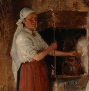 Elli Jäppinen ai fornelli, studio da Albert Edelfelt