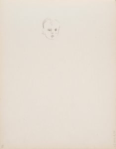 La testa di un bambino da Albert Edelfelt