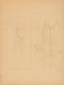 Bozze del personale da Albert Edelfelt