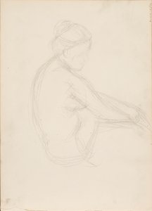 Sedersi nudi da Albert Edelfelt