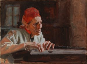 Lamentazioni di Larin Paraske da Albert Edelfelt