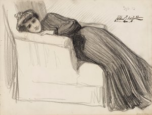 Donna che riposa da Albert Edelfelt