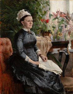 Ritratto della signora Anna Sinebrychoff da Albert Edelfelt