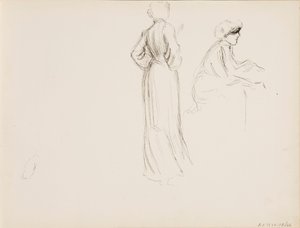 Bozze del personale da Albert Edelfelt