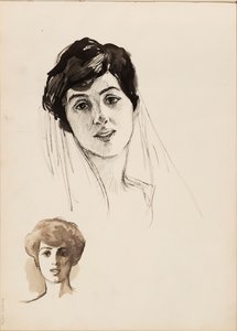Figure femminili da Albert Edelfelt