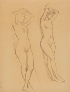 Nudo da Albert Edelfelt