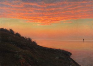 Atmosfera Serale sulla Costa Danese da Albert Edvard Wang