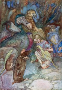 Illustrazione per Alice nel Paese delle Meraviglie da Albert Edward Jackson