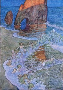 Lo misero in mezzo e ballarono intorno a lui, da The Water Babies da Albert Edward Jackson