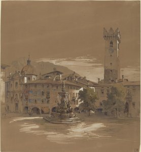 Veduta di Trento da Albert Emil Kirchner