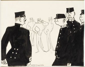 Il sergente: "Non bestemmiare così" da Albert Engstrom