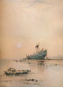 Bassa marea a Leigh, c1899