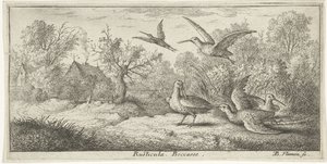 Paesaggio con beccacce da Albert Flamen