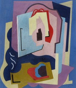 I due elementi ritmici; Les Deux Elements Rythmes, 1923 circa (gouache su carta)