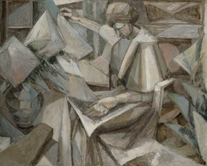 Donna con Phlox da Albert Gleizes
