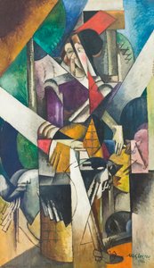 Donna con animali (Madame Raymond Duchamp-Villon)