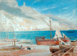Amalfi, 1900 da Albert Goodwin