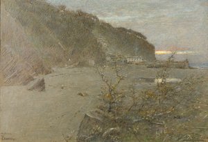 Autunno a Clovelly da Albert Goodwin