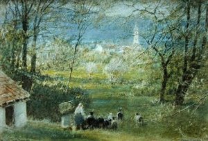 Bavino - Lago Maggiore da Albert Goodwin