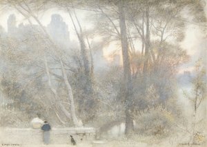 Castello di Corfe da Albert Goodwin