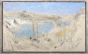Cascate del Reno da Albert Goodwin