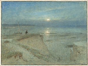Galley Hill, La Costa Scomparsa, Bexhill da Albert Goodwin