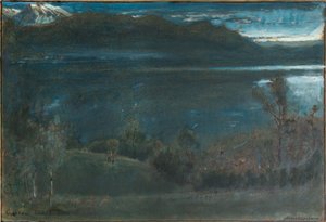 Gossau, Lago di Lucerna da Albert Goodwin