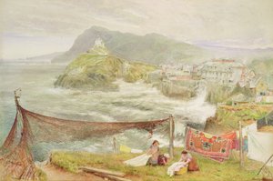 Ilfracombe, Devon, guardando verso Hillsborough da Albert Goodwin